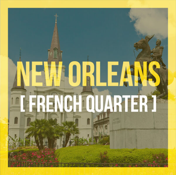 new orleans french quarter jackson square daytime