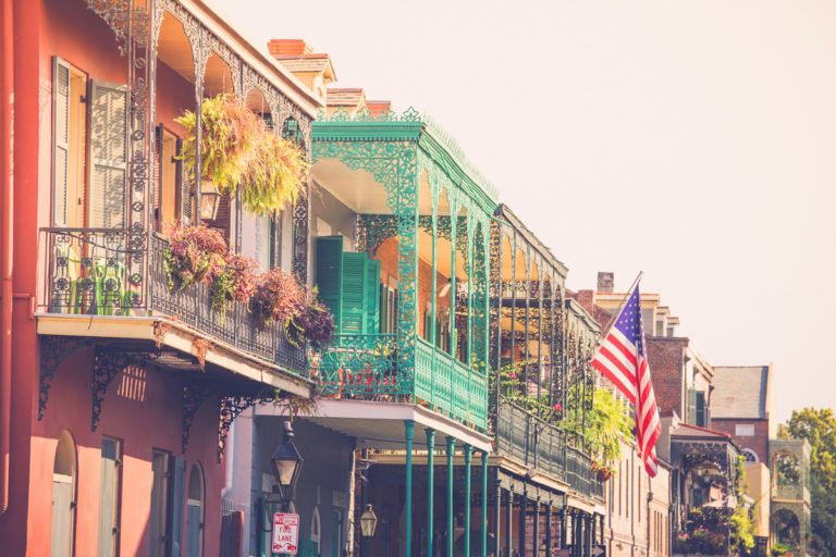New Orleans French Quarter Architecture